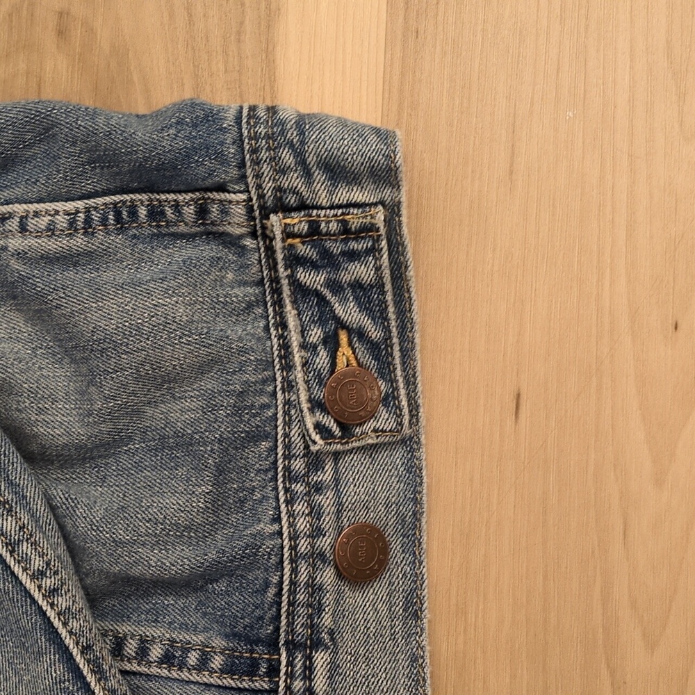 Pristine Able Denim Jacket Small - image 8